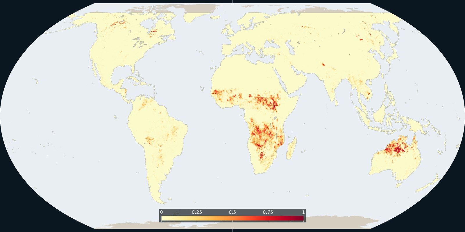Burned area