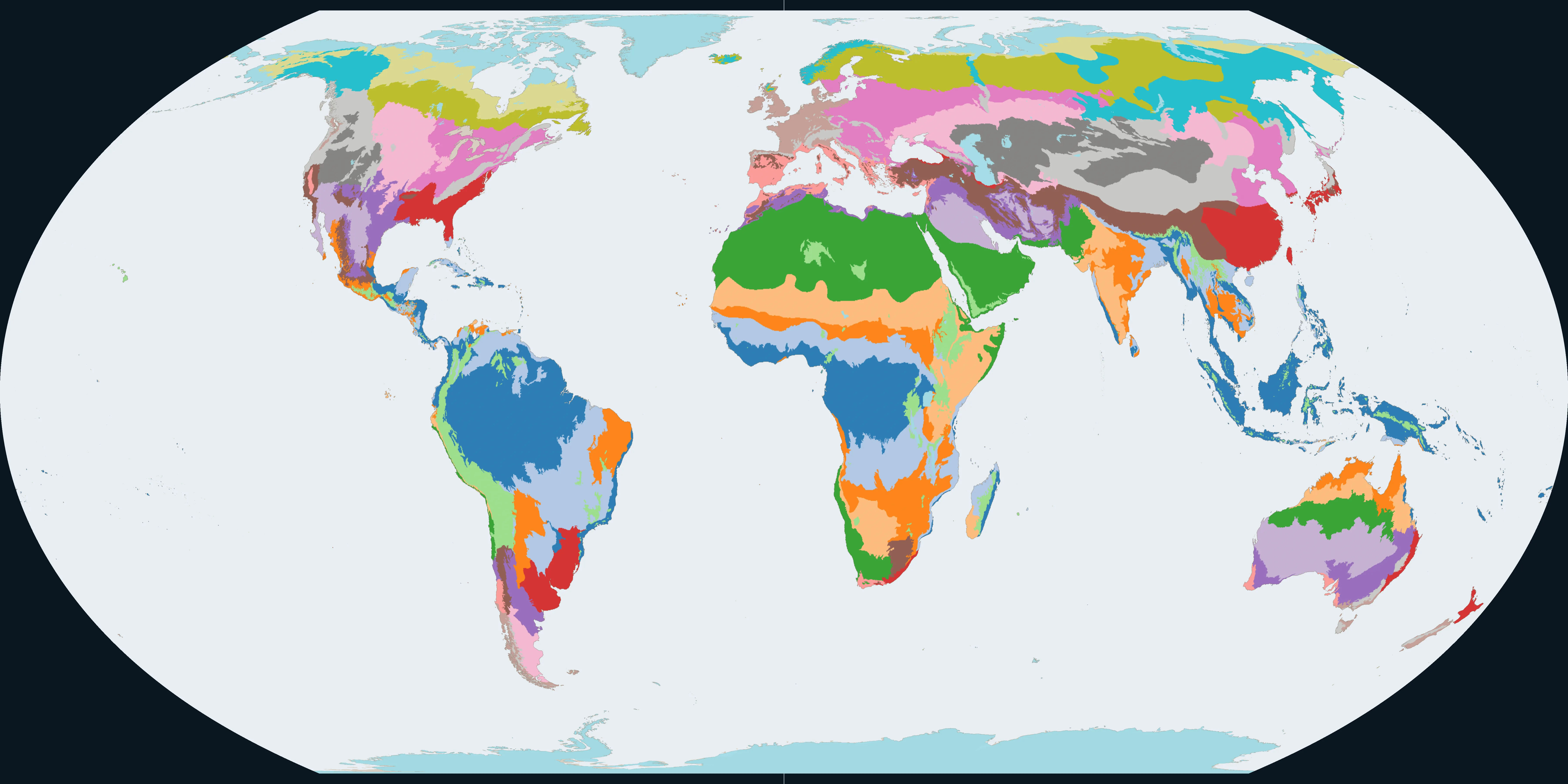 Ecological zones