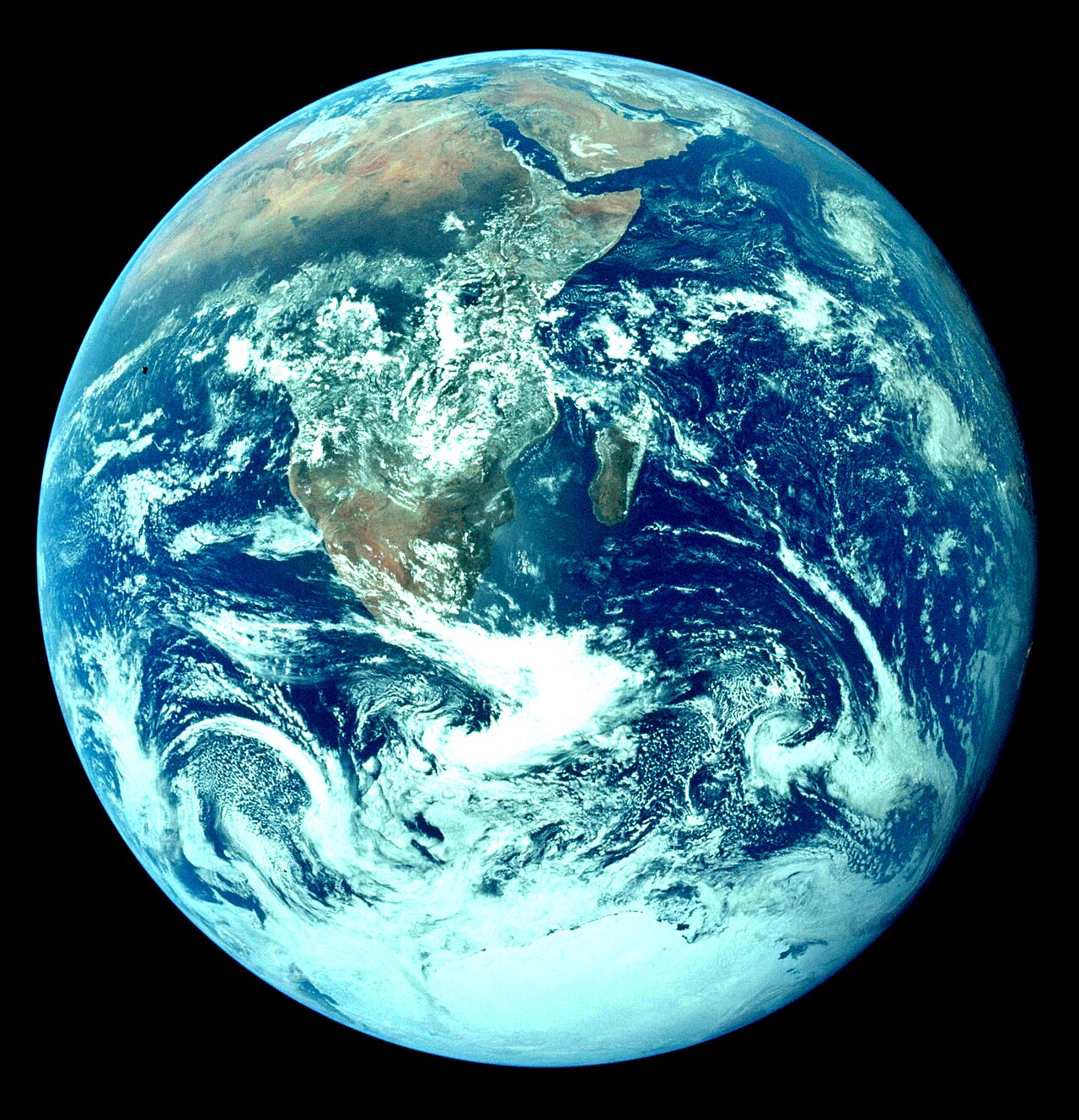 Apollo 17 Blue Marble — the planet that Earth-observation foundation models are built to read