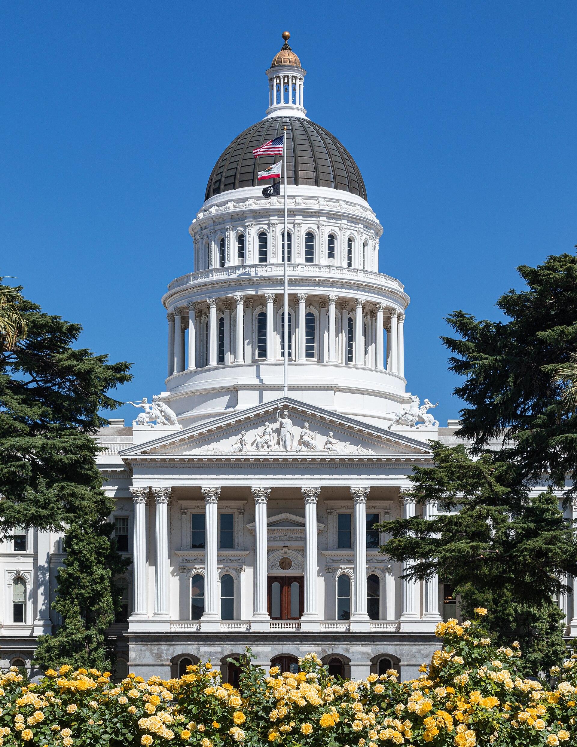 The California State Capitol in Sacramento