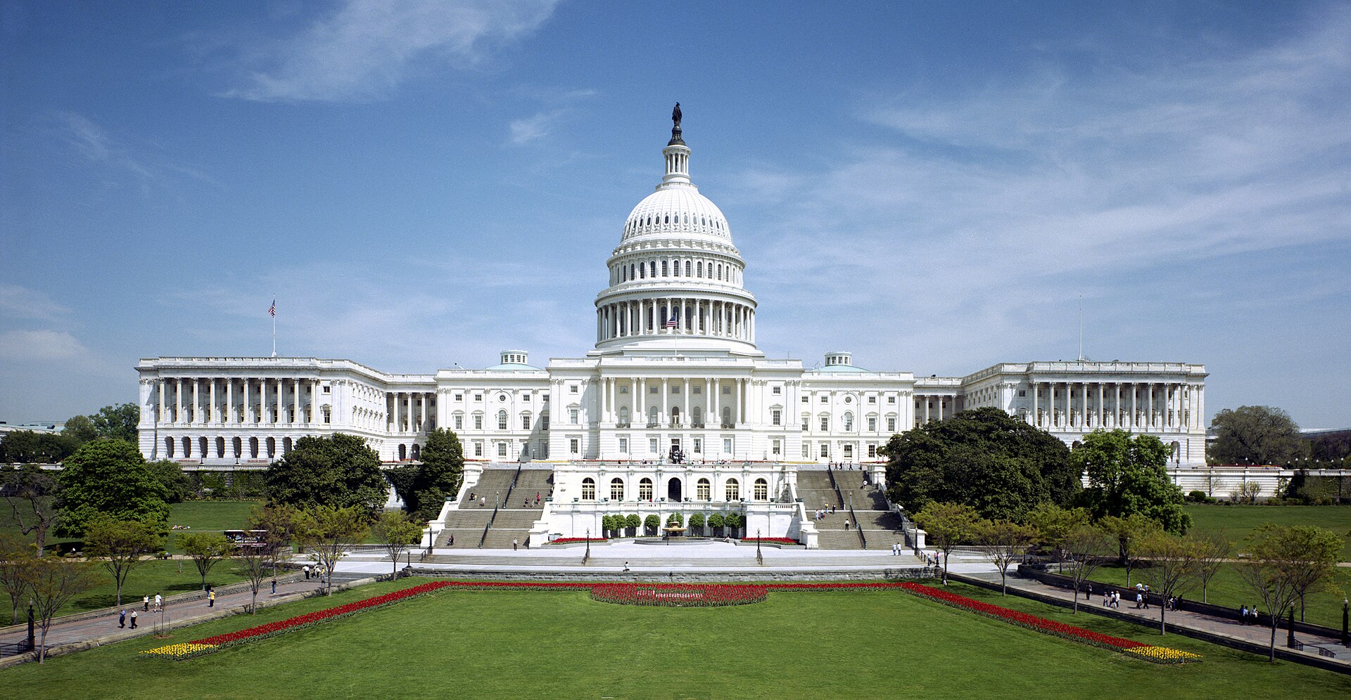 The west front of the United States Capitol, where Congress writes and amends federal statutes